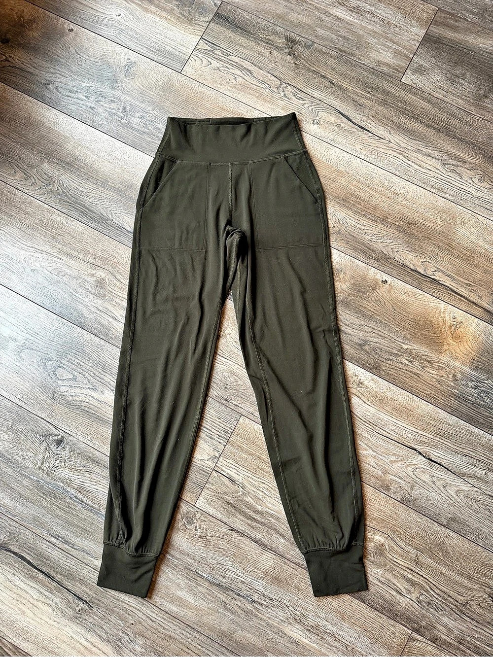 lululemon Align High-Rise Jogger Leggings Olive Green Size 2